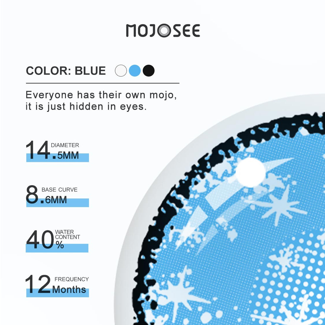 Glaciar Colored Contact Lenses for Men