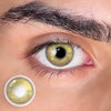 Cardcaptor yellow-b Colored Contact Lenses