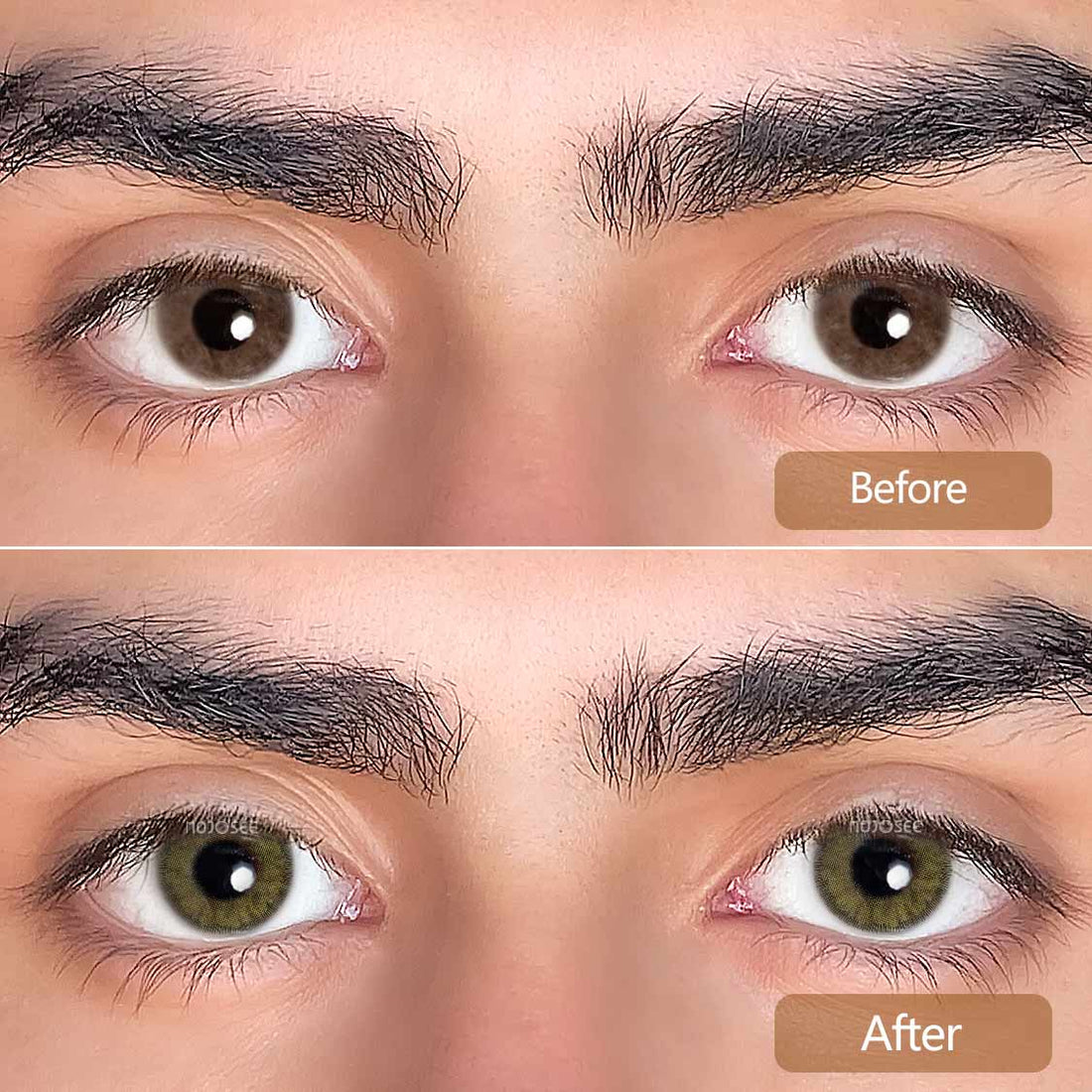 STARSHINE-Kiwi Lima Colored Contact Lenses for Men