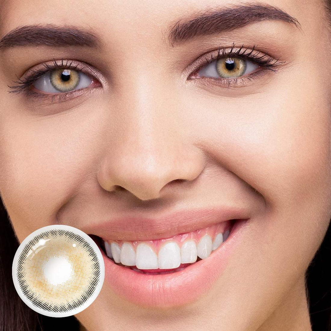 Classical Coffee Colored Contact Lenses