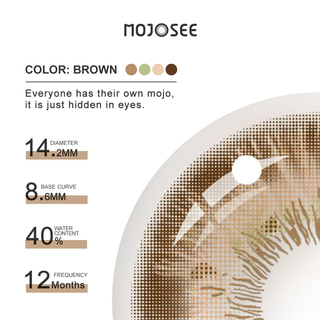 Rococo Madame Contact Lenses Colored Contact Lenses