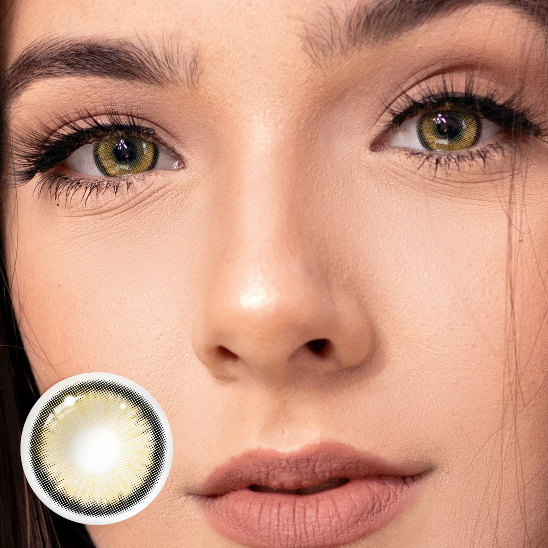 Dawn Brown Colored Contact Lenses