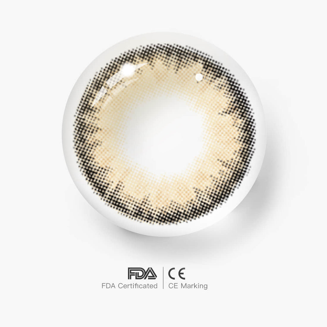 Pro Caramel Colored Contact Lenses