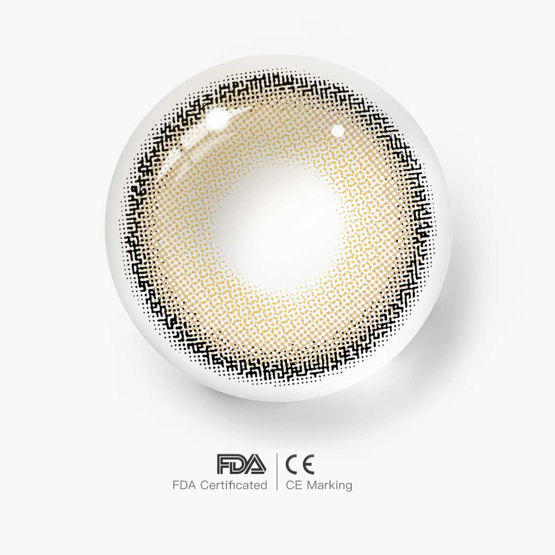 Mia Brown Colored Contact Lenses for Men