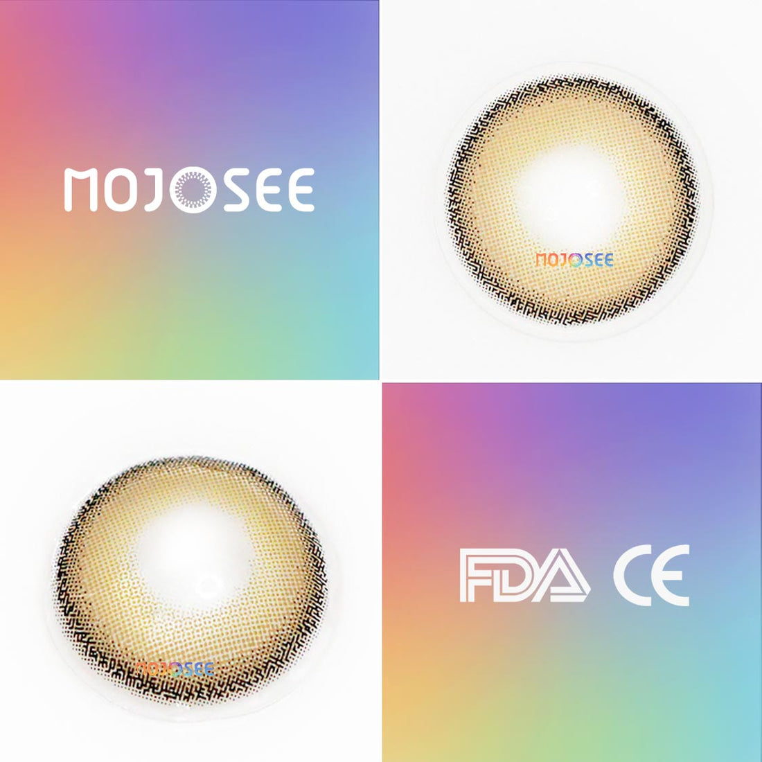 Mia Brown Colored Contact Lenses for Men