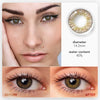 THREE TONE Brown Colored Contact Lenses