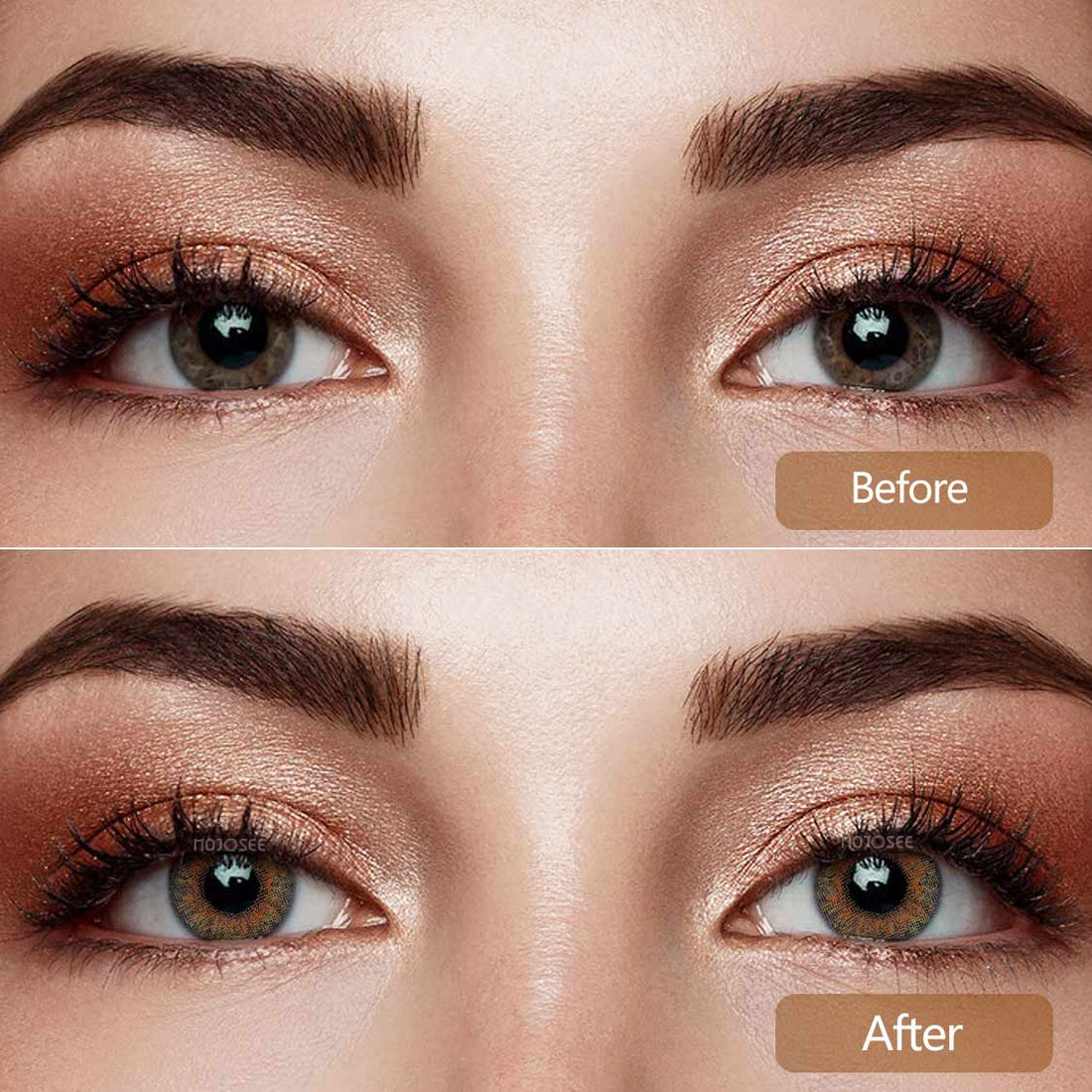 Pure Hazel Contacts Colored Contact Lenses