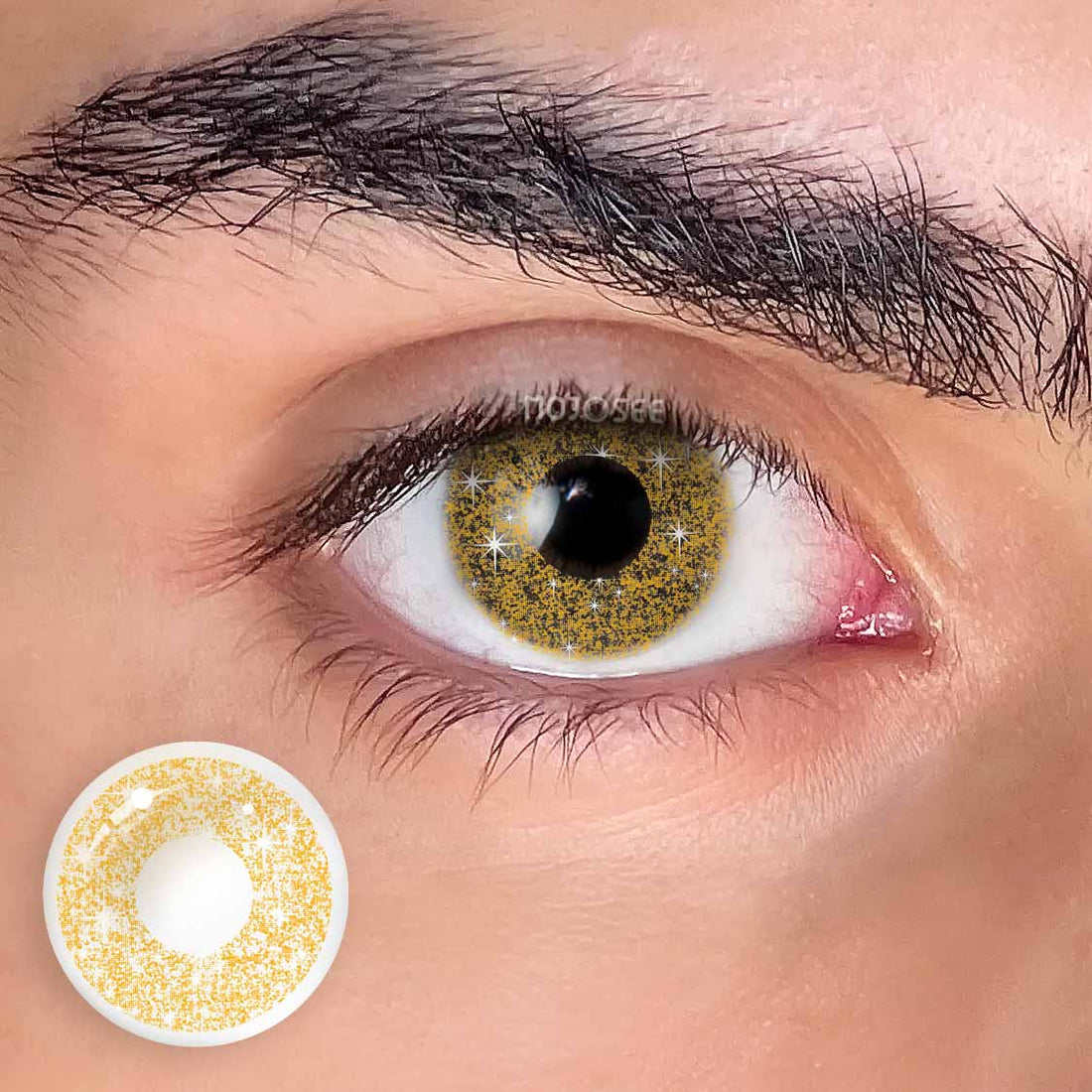 Blink Brown Colored Contact Lenses for Men