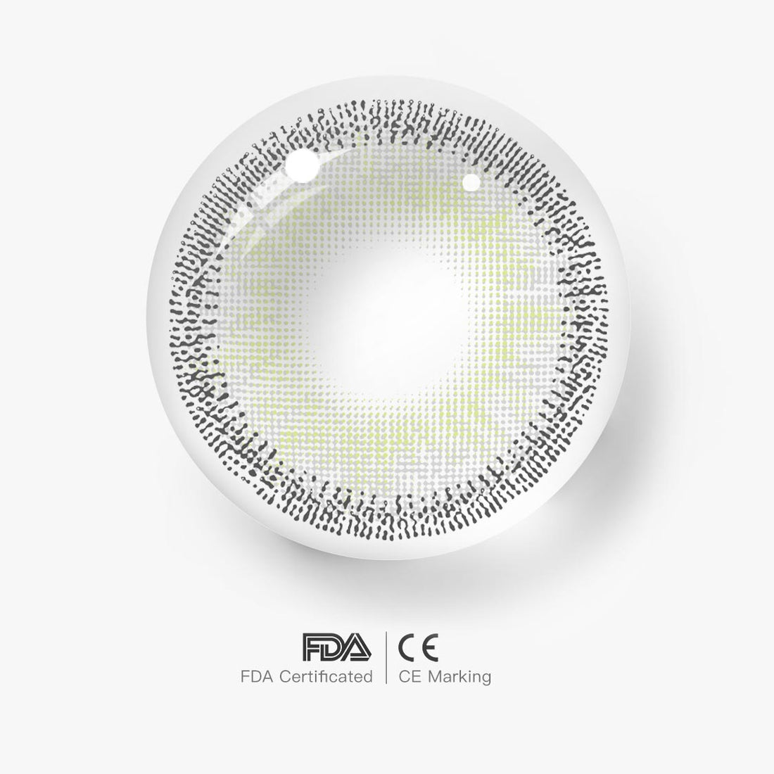 Athena Sugar Gray Colored Contact Lenses