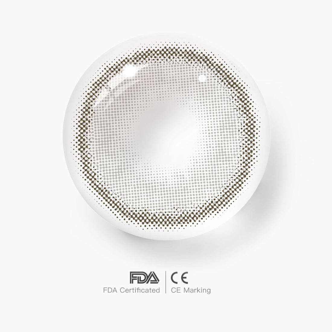 Rainbow Bassia Gray Colored Contact Lenses