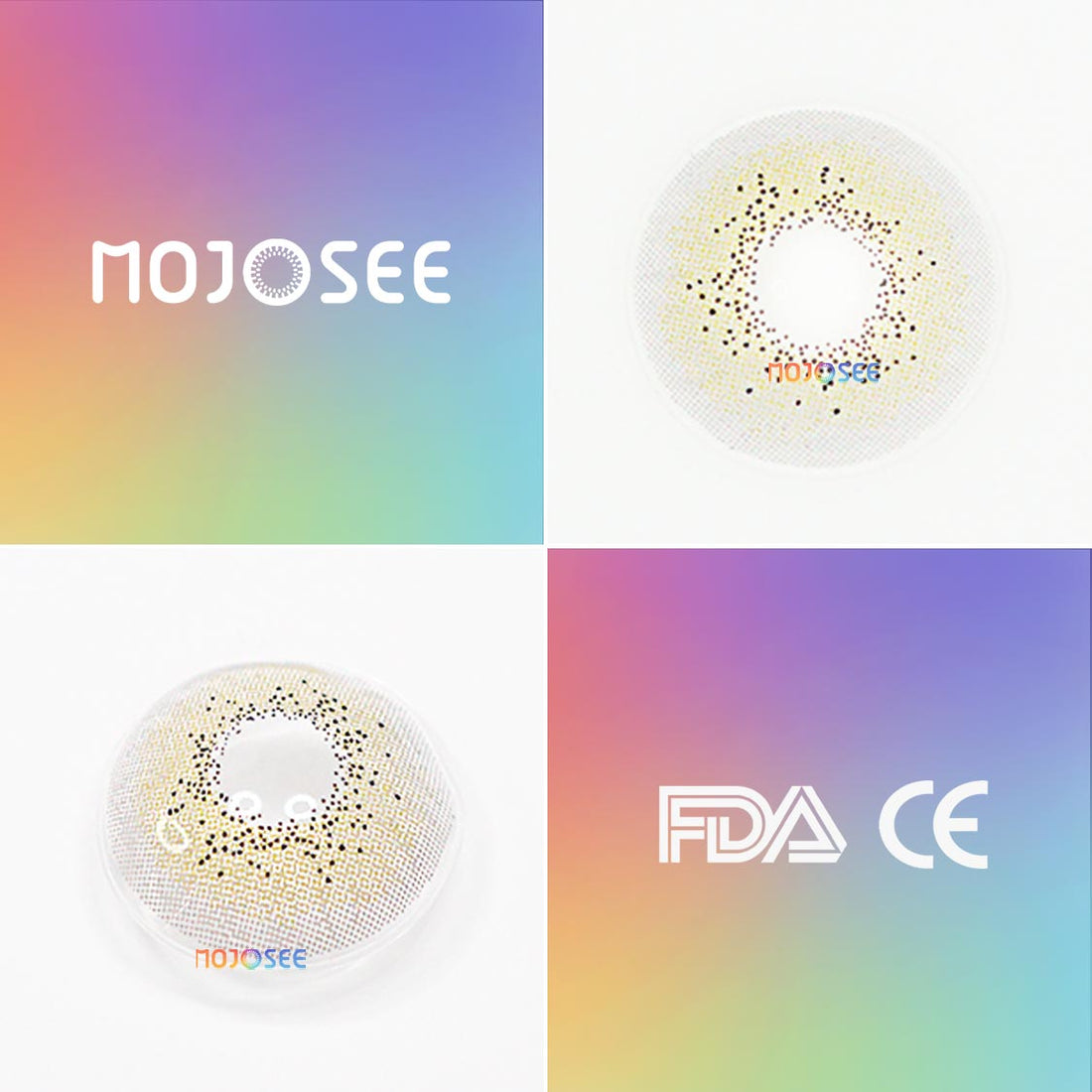 Ocean Cyan Gray Colored Contact Lenses