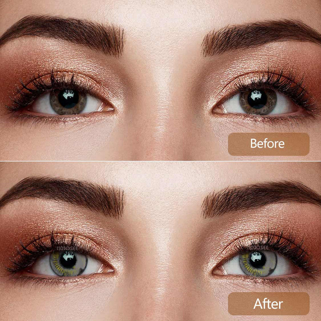 Anime Gray Colored Contact Lenses