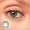 THREE TONE Green Colored Contact Lenses