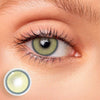 Into The Metaverse X-Green Flare Colored Contact Lenses