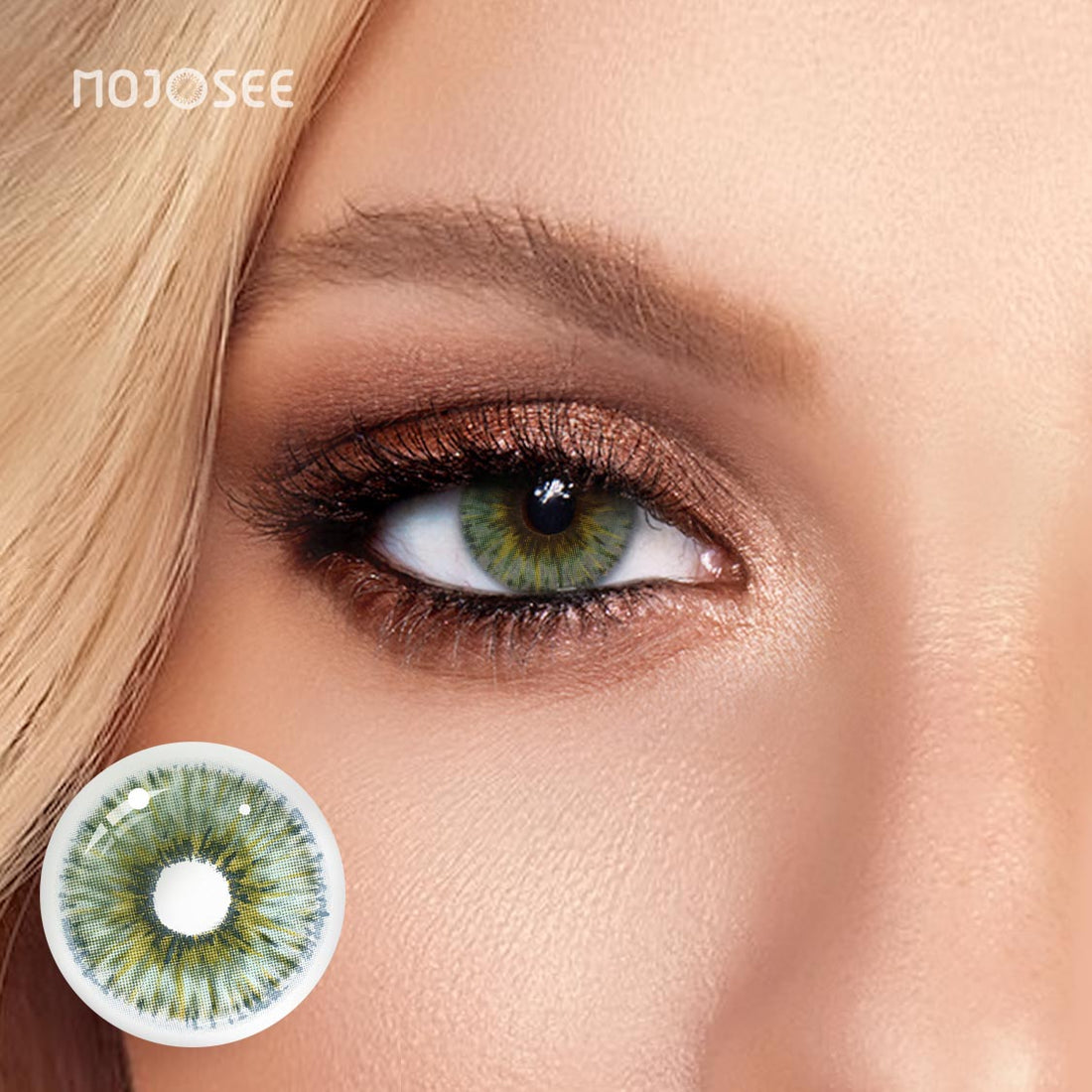 Rare Iris Green Colored Contact Lenses