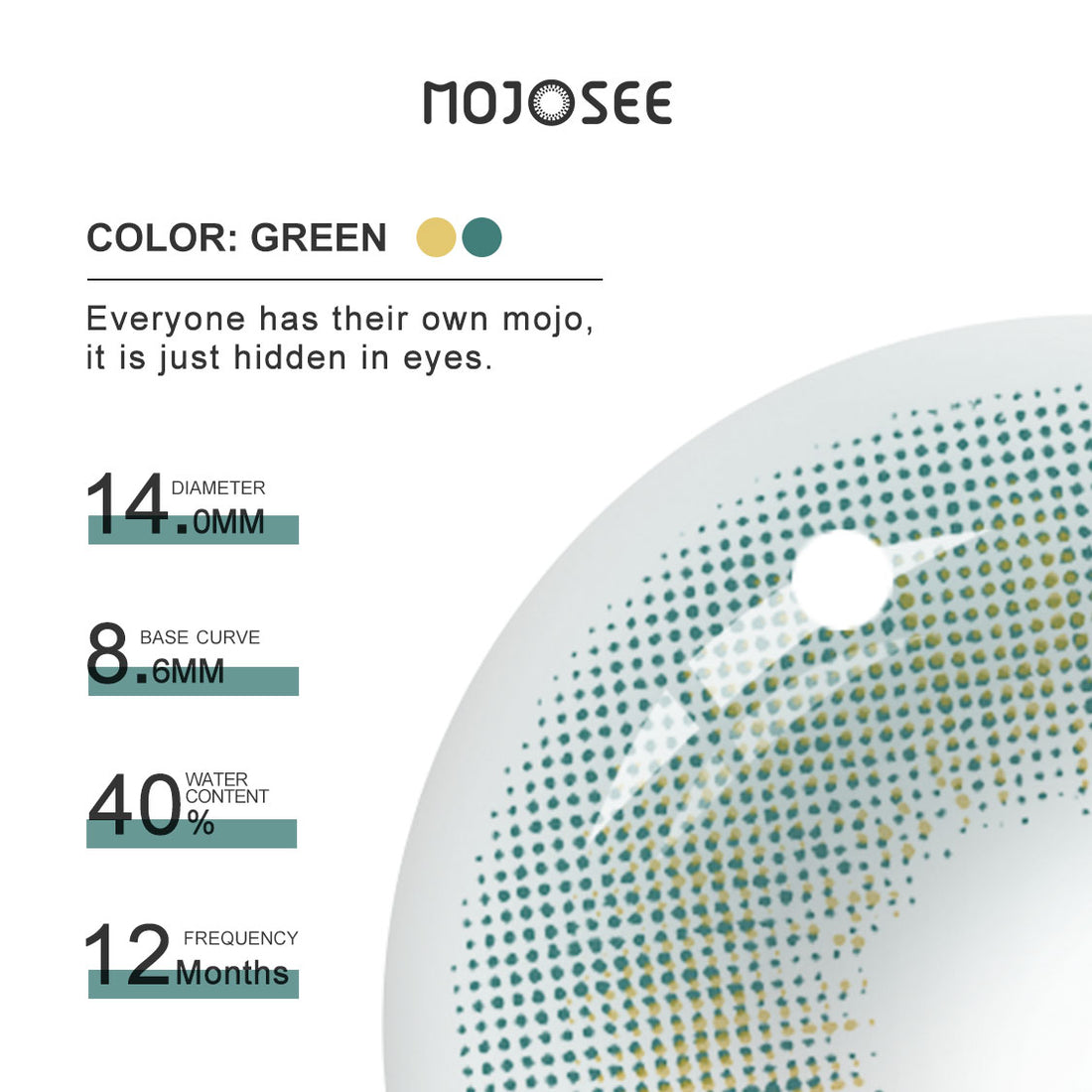 Sun-kissed Cassie Colored Contact Lenses for Men