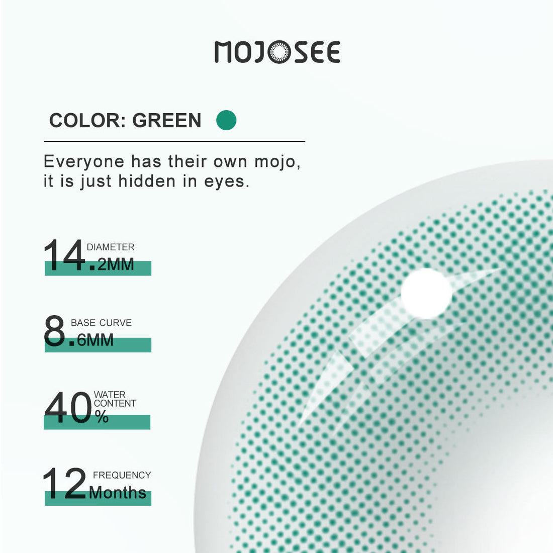 Marine Colored Contact Lenses for Men