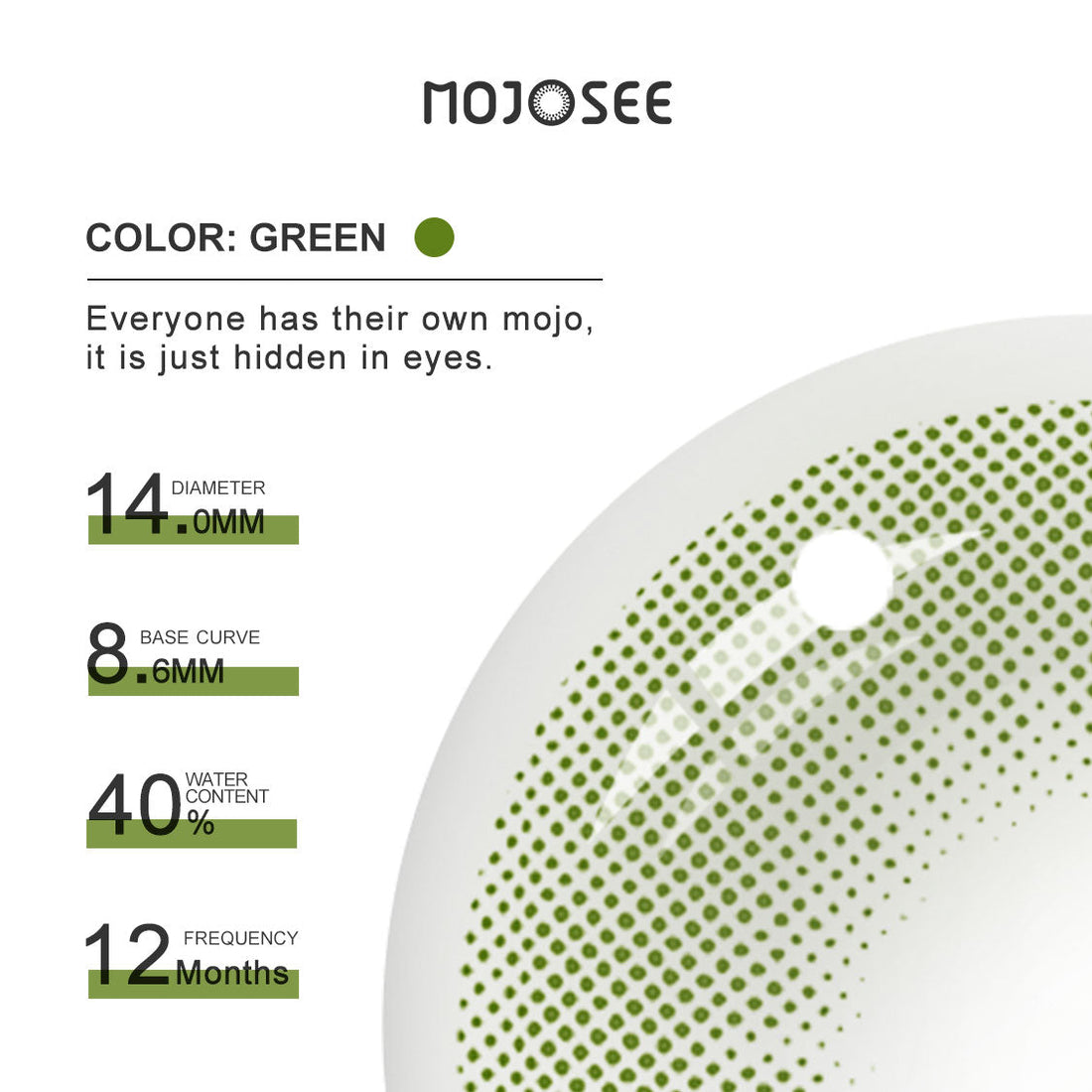 STARSHINE-Kiwi Ad.Arena Colored Contact Lenses for Men