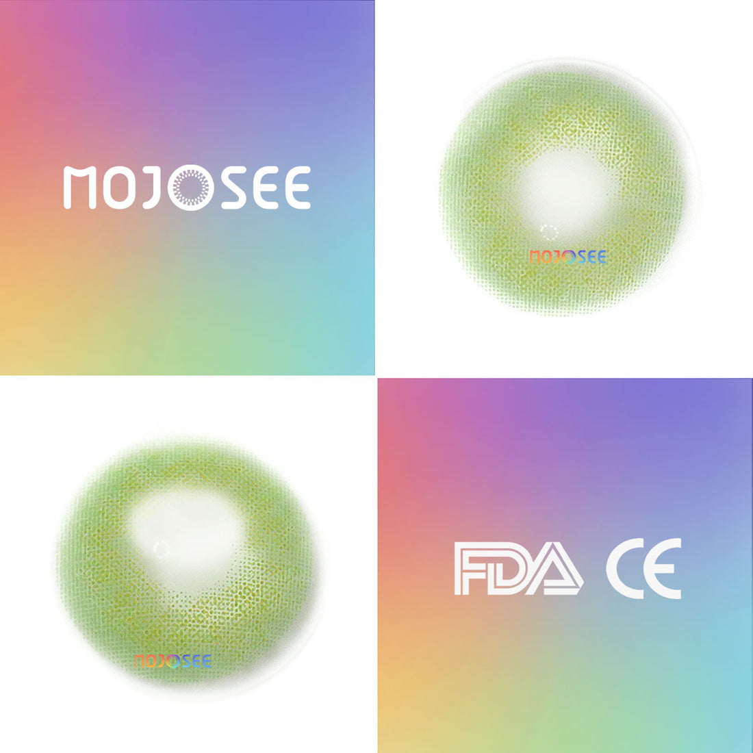 Cloud Green Colored Contact Lenses