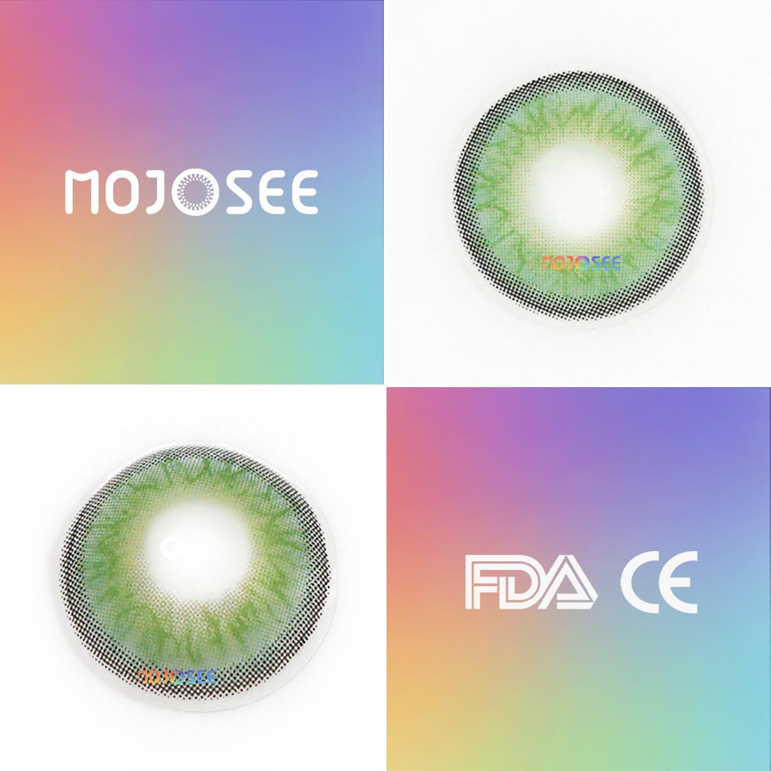 Himalaya Green Colored Contact Lenses for Men