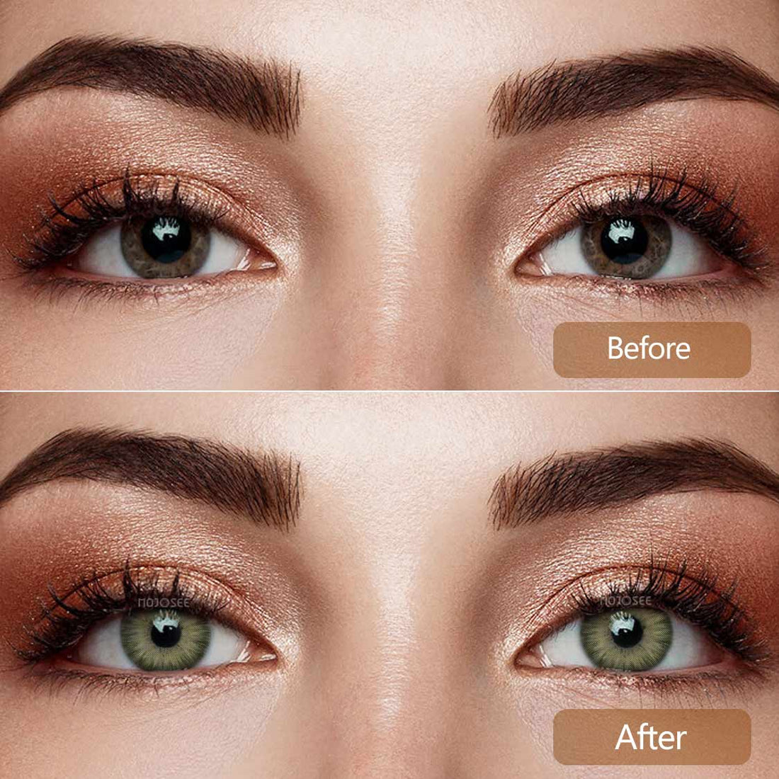 Magnificent Amazonia Green Colored Contact Lenses