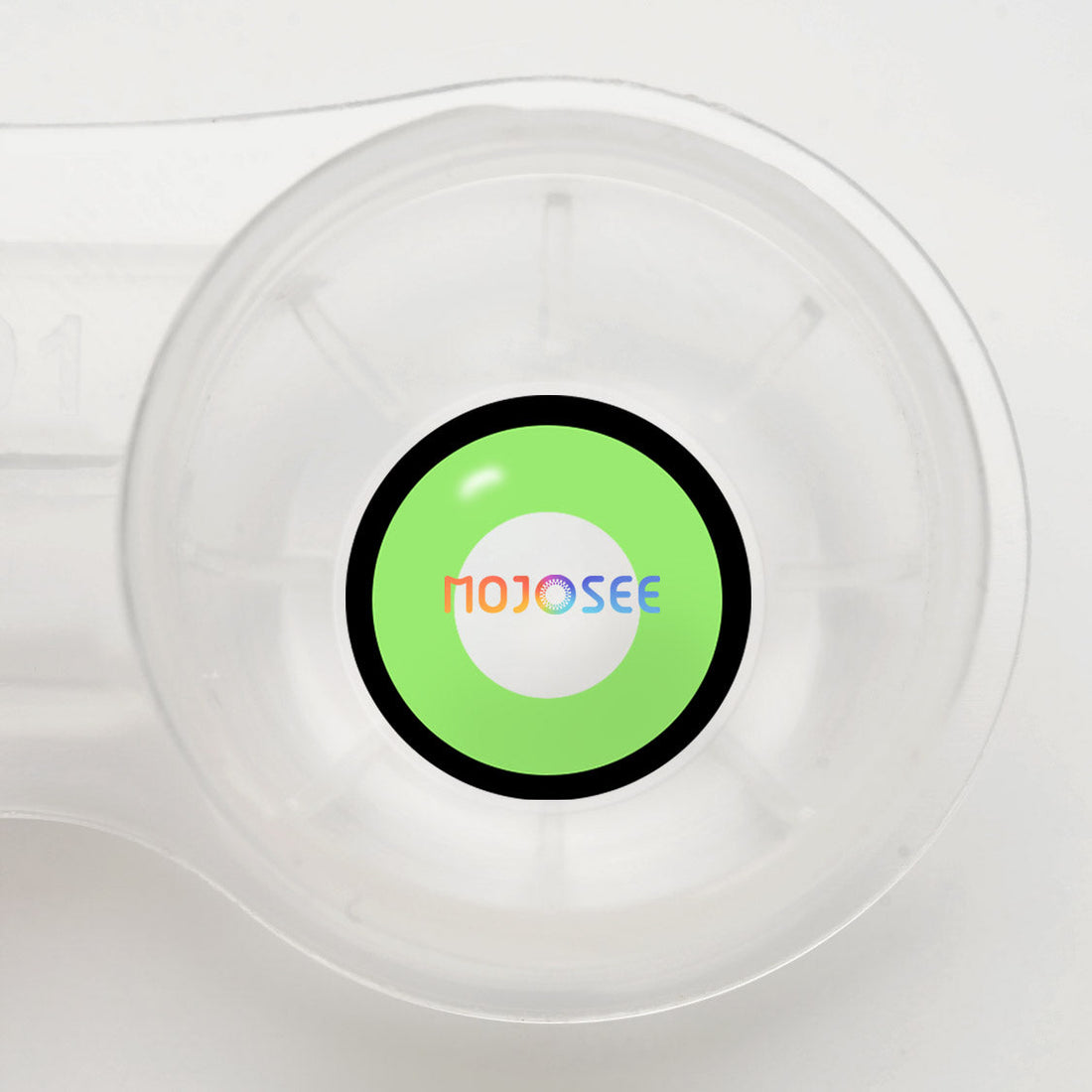 Circle Block Green Manson Colored Contact Lenses for Men