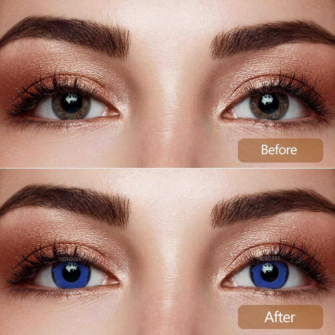 Pixie Blue Colored Contact Lenses