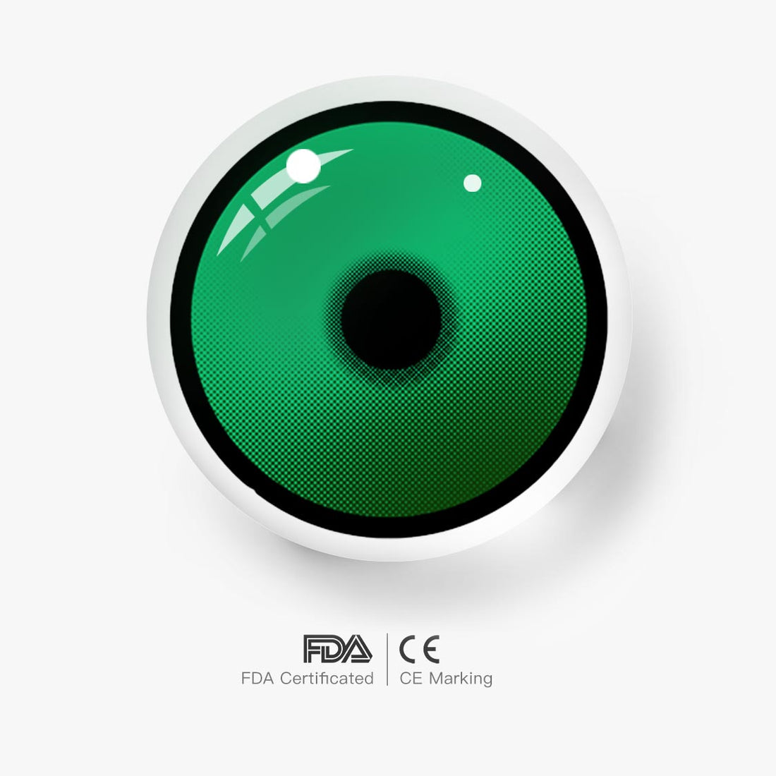 Forest Colored Contact Lenses