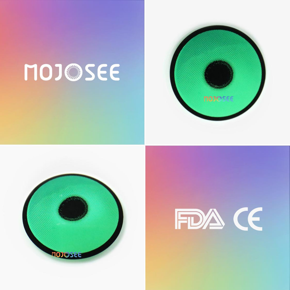 Demon Slayer Forest Colored Contact Lenses