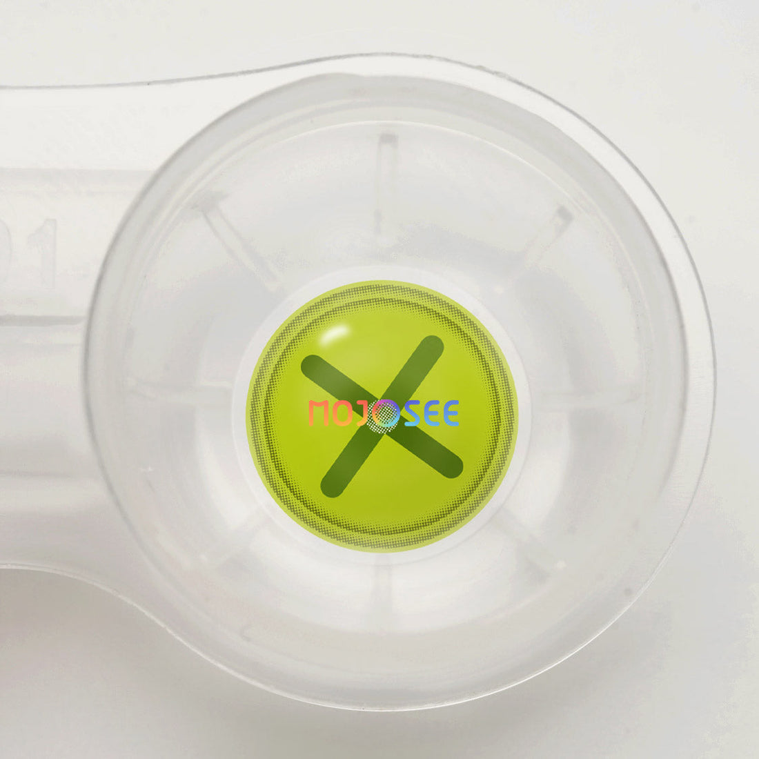 Button Eye Green Colored Contact Lenses for Men