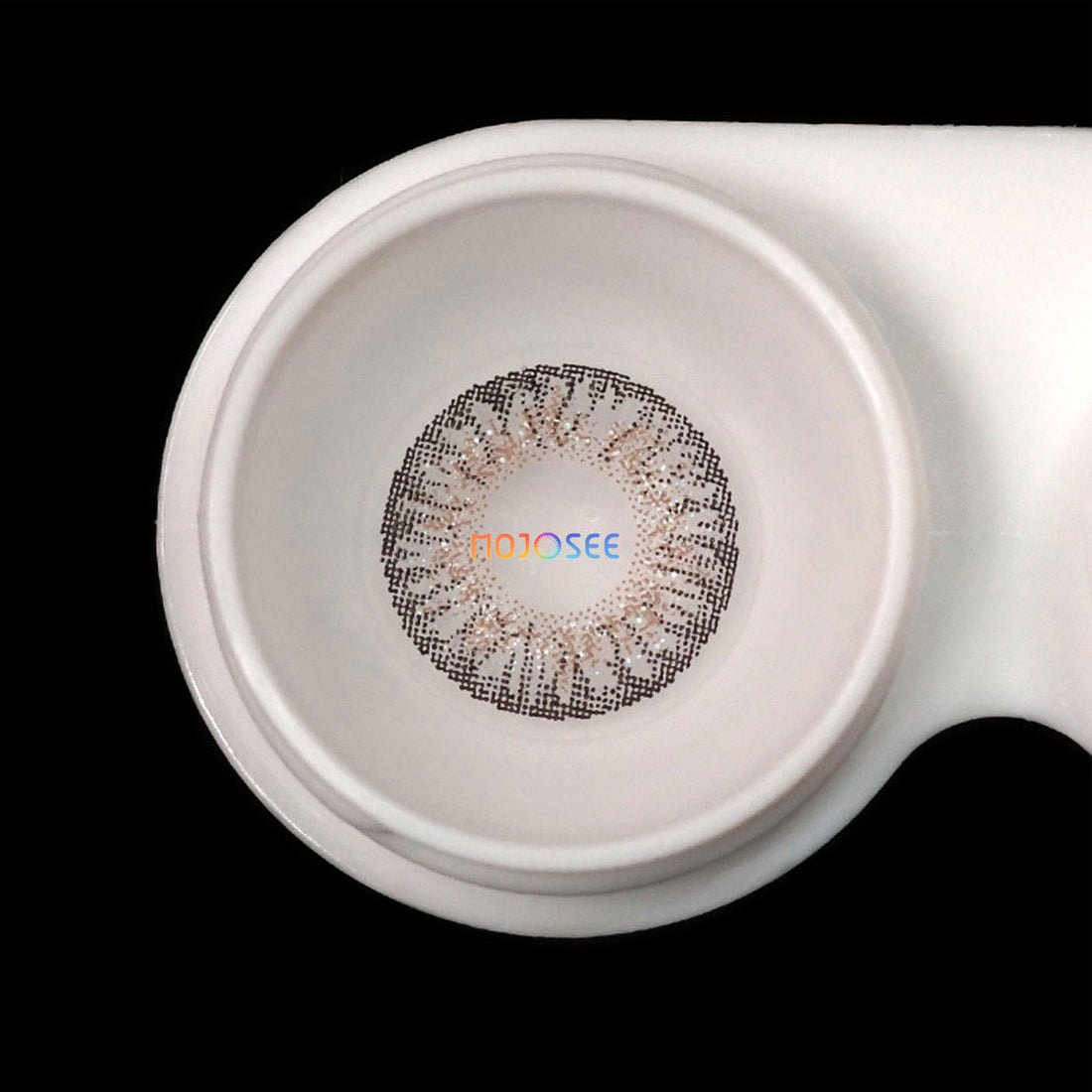 Daily Disposable Glitter Gray Colored Contact Lenses