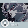 Rui A Gray Colored Contact Lenses