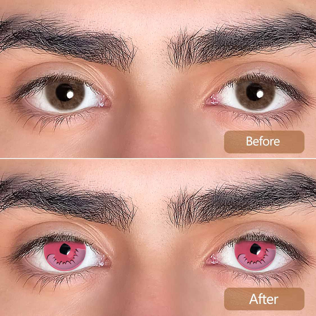 Tanjiro Kamado Cosplay Contact Lenses for Men – Demon Slayer