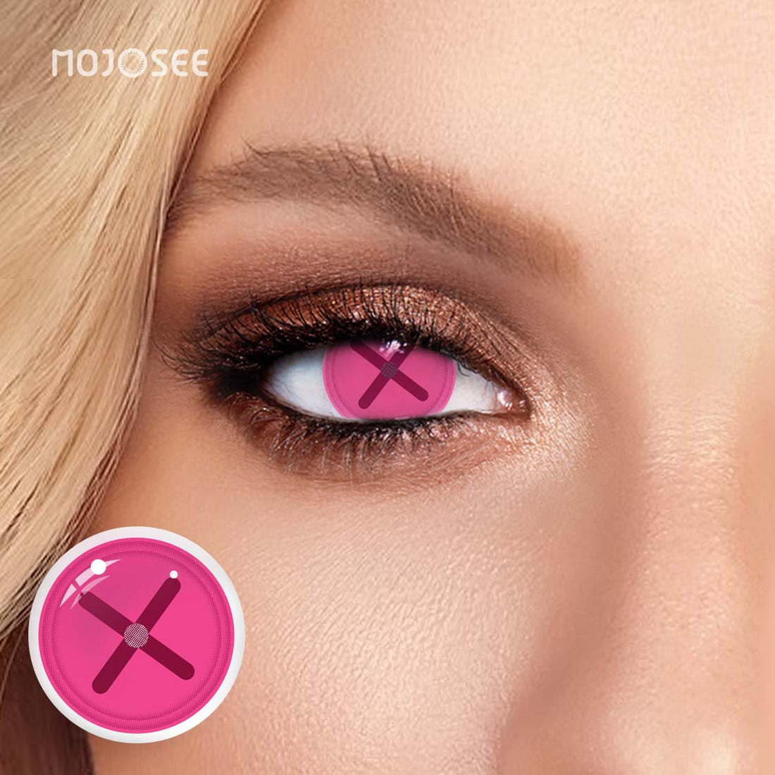 Button Eye Azalea Colored Contact Lenses