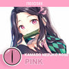 Kamado Nezuko Rose Colored Contact Lenses