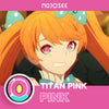 Titan Pink Colored Contact Lenses
