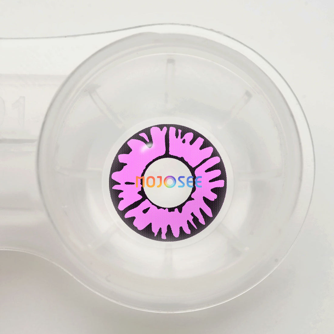 Enchanted Pink Colored Contact Lenses