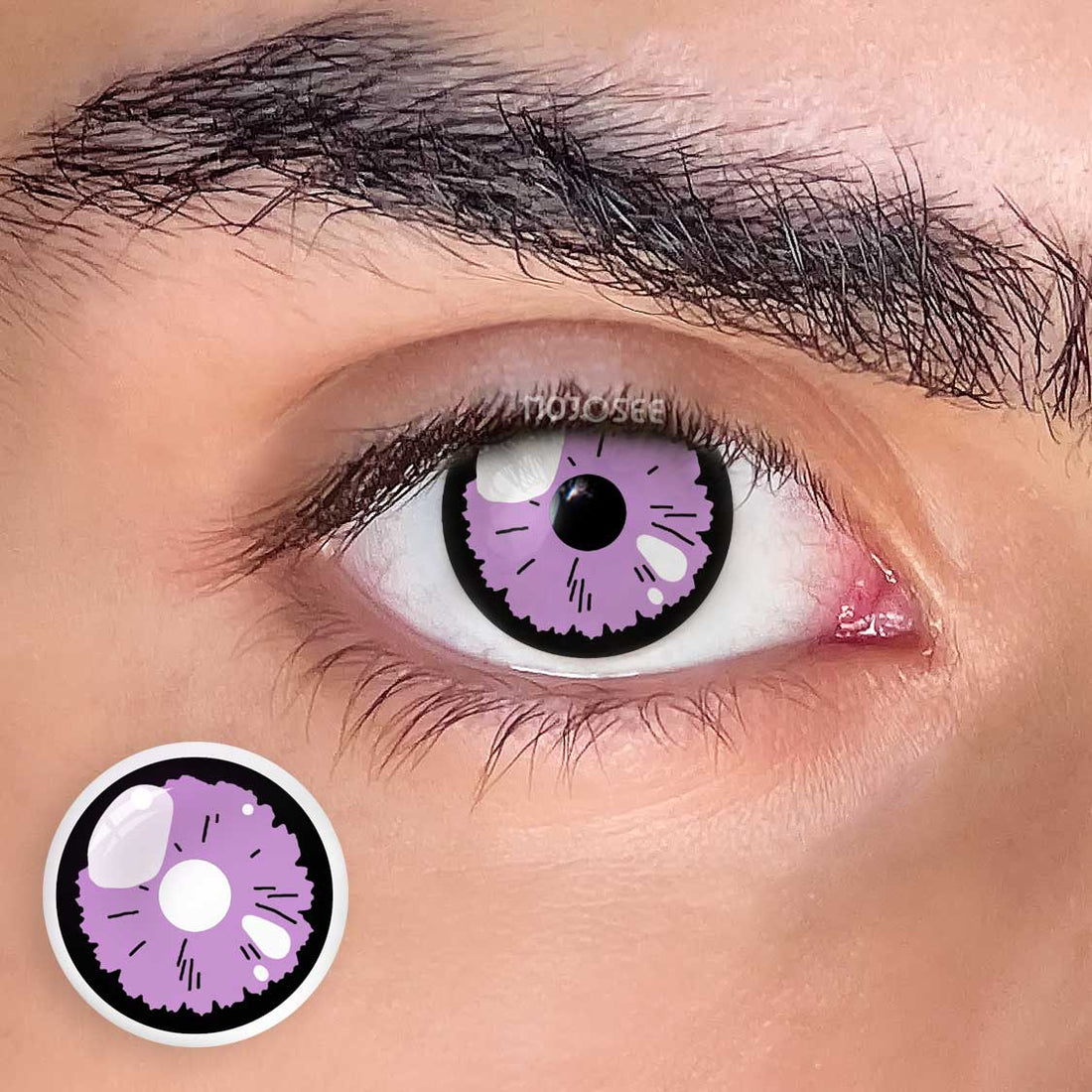 Shizuku Purple Colored Contact Lenses for Men