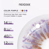 Monet Purple Colored Contact Lenses