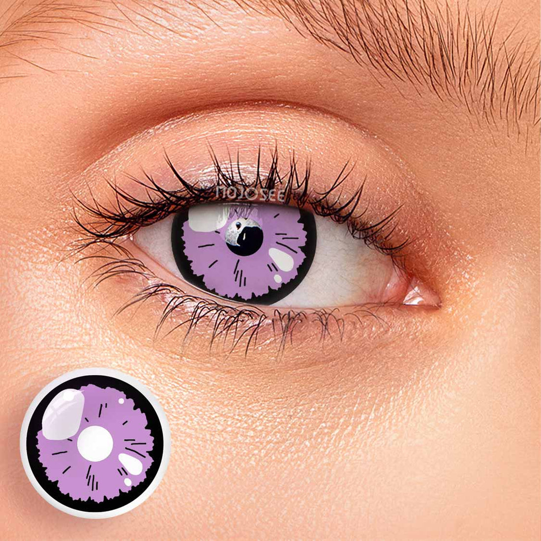 Shizuku Purple Colored Contact Lenses