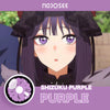 Shizuku Purple Colored Contact Lenses