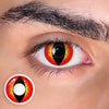 Cat Eyes Red-b Colored Contact Lenses