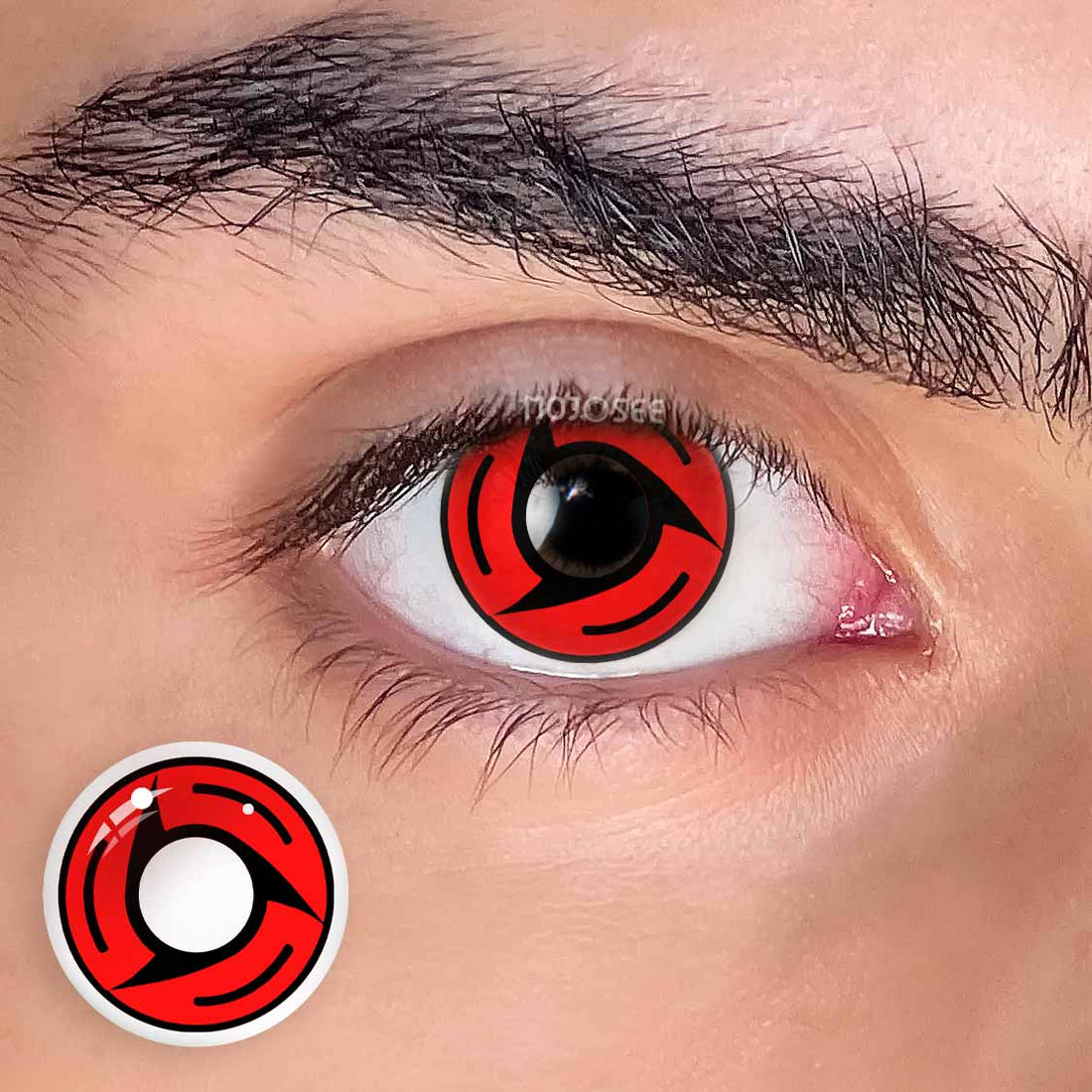 Sharingan Bladed Cosplay Contact Lenses for Men – Naruto
