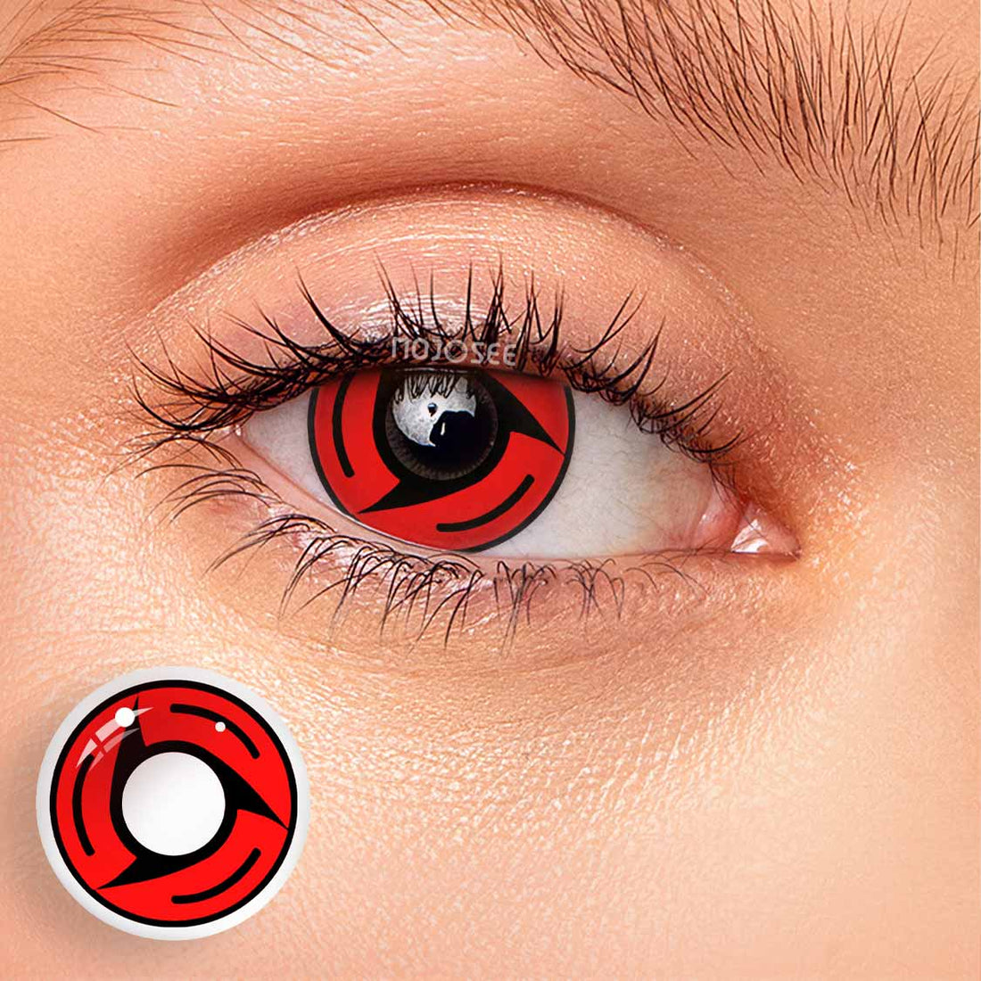 Sharingan Bladed Cosplay Contact Lenses – Naruto
