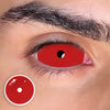【The Maximum Diameter】Red Sclera-b Colored Contact Lenses