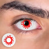 Trauma Red-b Colored Contact Lenses