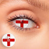Red Cross Colored Contact Lenses
