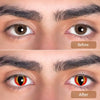 Cat Eyes Red-b Colored Contact Lenses