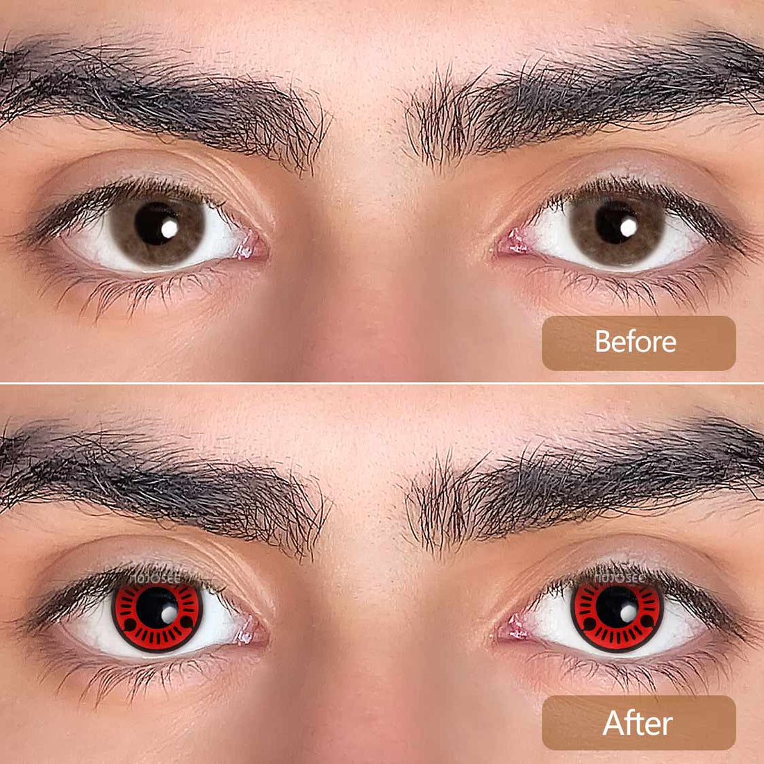 Itachi Cosplay Contact Lenses for Men – Naruto