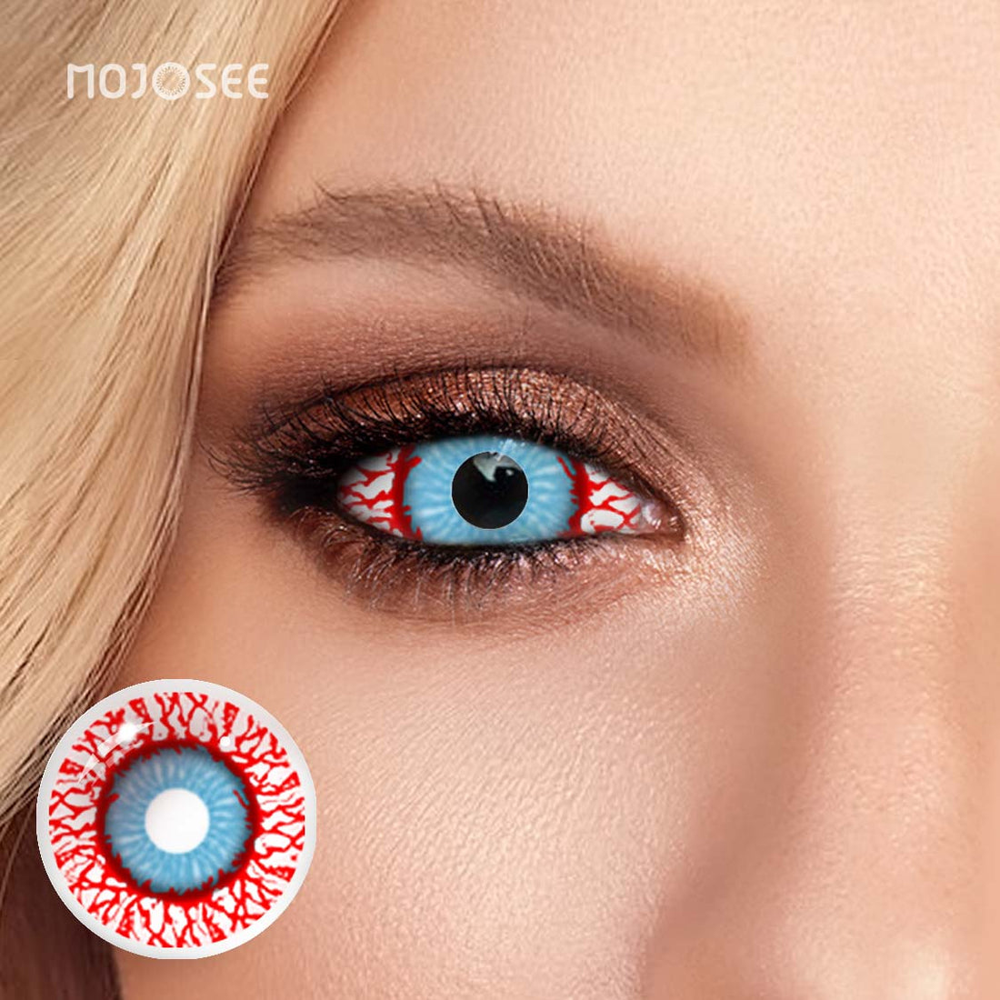 Bloodshot Infected Zombie Colored Contact Lenses